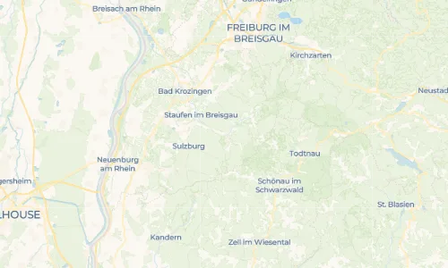 Regenradar Vorschaubild - Aktuelle Niederschläge in Münstertal und Umgebung
