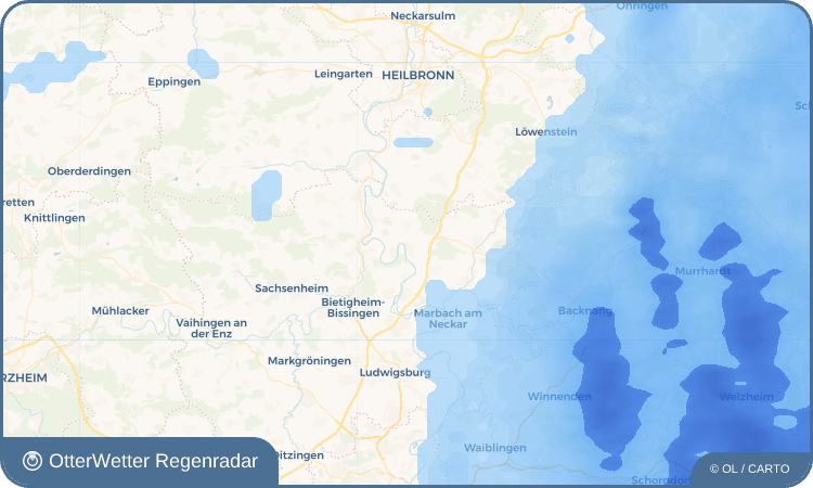OtterWetter Regenradar-Widget Mundelsheim