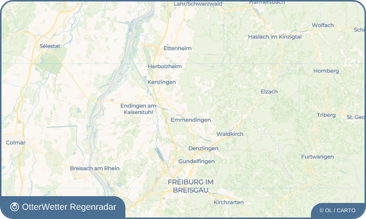 OtterWetter Regenradar-Widget Mundingen