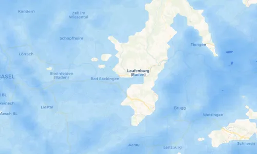 Regenradar Vorschaubild - Aktuelle Niederschläge in Murg und Umgebung