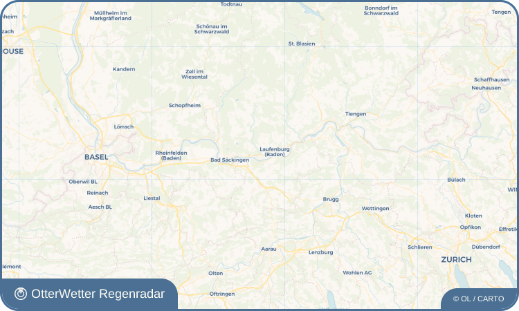 OtterWetter Regenradar-Widget Murg