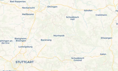 Regenradar Vorschaubild - Aktuelle Niederschläge in Murrhardt und Umgebung