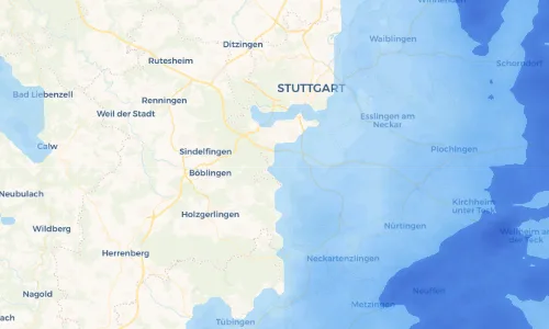 Regenradar Vorschaubild - Aktuelle Niederschläge in Musberg und Umgebung