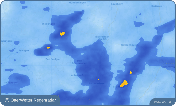 OtterWetter Regenradar-Widget Muttensweiler