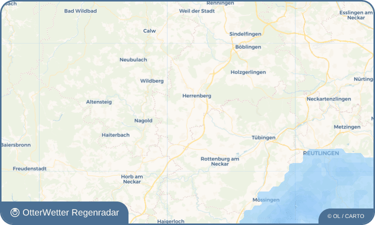 OtterWetter Regenradar-Widget Nebringen
