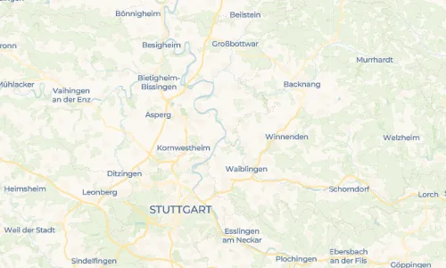 Regenradar Vorschaubild - Aktuelle Niederschläge in Neckargröningen und Umgebung