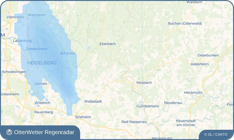 Widget-Vorschau für Neckarkatzenbach Wetter-Widget-Vorschau mit Vorhersagedaten für Neckarkatzenbach