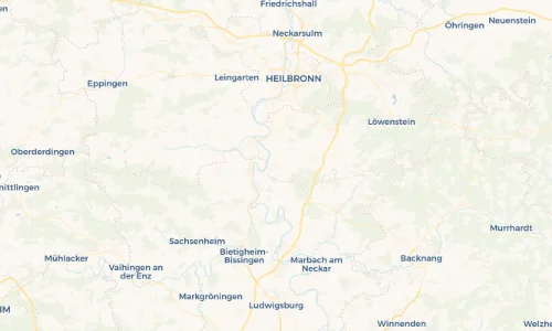 Regenradar Vorschaubild - Aktuelle Niederschläge in Neckarwestheim und Umgebung