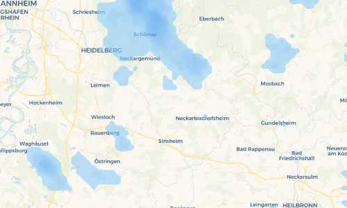 Regenradar Vorschaubild - Aktuelle Niederschläge in Neidenstein und Umgebung