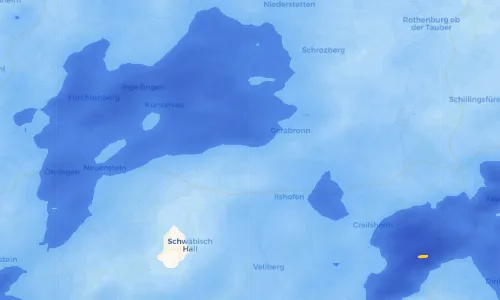 Regenradar Vorschaubild - Aktuelle Niederschläge in Nesselbach und Umgebung
