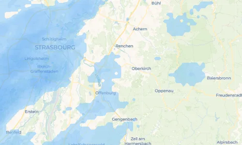 Regenradar Vorschaubild - Aktuelle Niederschläge in Nesselried und Umgebung