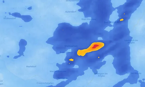 Regenradar Vorschaubild - Aktuelle Niederschläge in Neubriach und Umgebung
