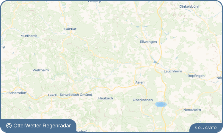 OtterWetter Regenradar-Widget Neubronn