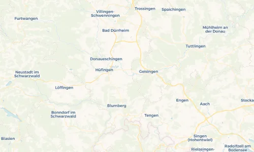 Regenradar Vorschaubild - Aktuelle Niederschläge in Neudingen und Umgebung