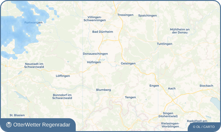 Widget-Vorschau für Neudingen Wetter-Widget-Vorschau mit Vorhersagedaten für Neudingen