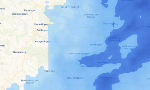 Regenradar Vorschaubild - Aktuelle Niederschläge in Neuenhaus und Umgebung