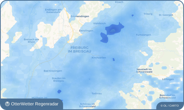 OtterWetter Regenradar-Widget Neuhäuser