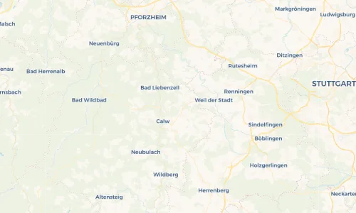 Regenradar Vorschaubild - Aktuelle Niederschläge in Neuhengstett und Umgebung