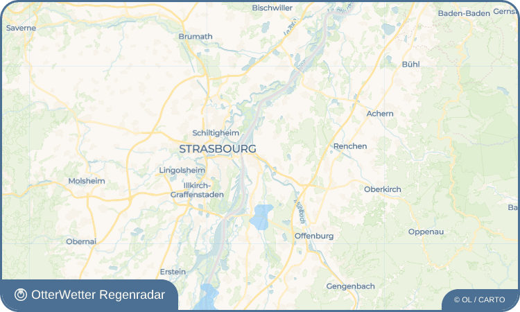 OtterWetter Regenradar-Widget Neumühl