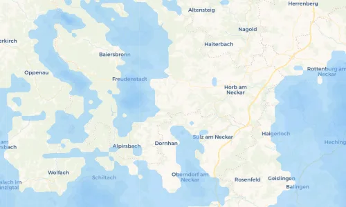 Regenradar Vorschaubild - Aktuelle Niederschläge in Neuneck und Umgebung