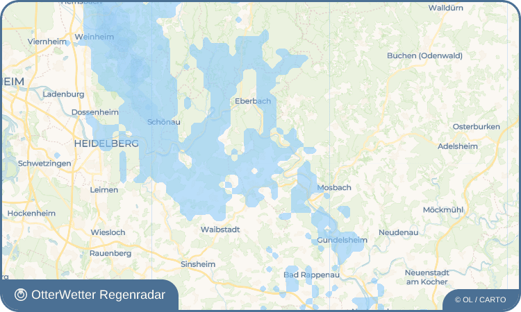 OtterWetter Regenradar-Widget Neunkirchen