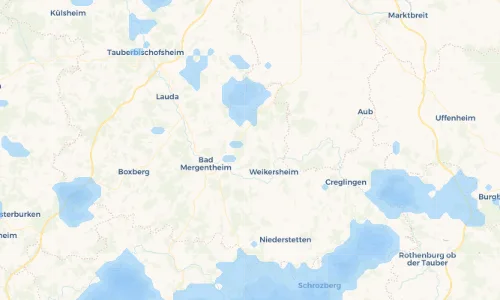 Regenradar Vorschaubild - Aktuelle Niederschläge in Neuses und Umgebung