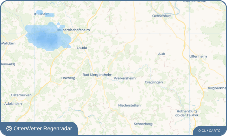 OtterWetter Regenradar-Widget Neuses