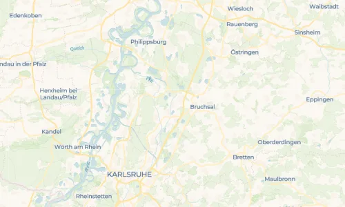 Regenradar Vorschaubild - Aktuelle Niederschläge in Neuthard und Umgebung