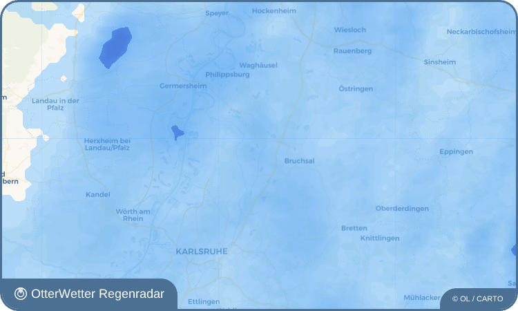 OtterWetter Regenradar-Widget Neuthard