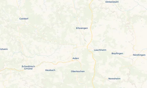 Regenradar Vorschaubild - Aktuelle Niederschläge in Niederalfingen und Umgebung