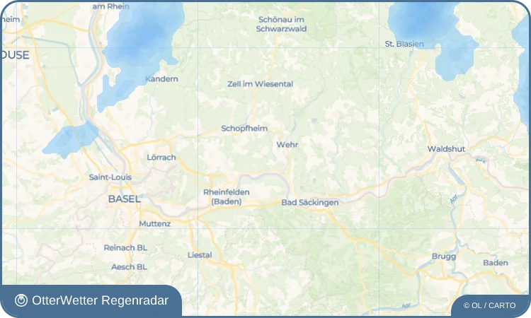 Widget-Vorschau für Niederdossenbach Wetter-Widget-Vorschau mit Vorhersagedaten für Niederdossenbach