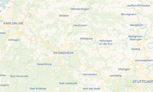 Regenradar Vorschaubild - Aktuelle Niederschläge in Niefern und Umgebung