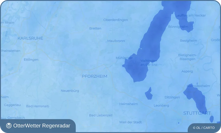 Wetter-Widget-Vorschau mit Vorhersagedaten für Niefern