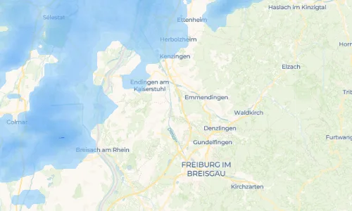 Regenradar Vorschaubild - Aktuelle Niederschläge in Nimburg und Umgebung