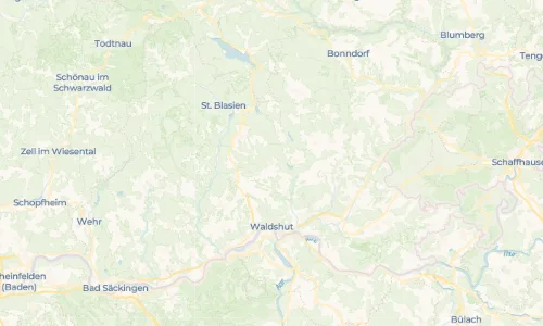 Regenradar Nöggenschwiel: aktuelle Niederschläge in Nöggenschwiel und Umgebung, Stand 22. Oktober 2026 um 0:15 Uhr