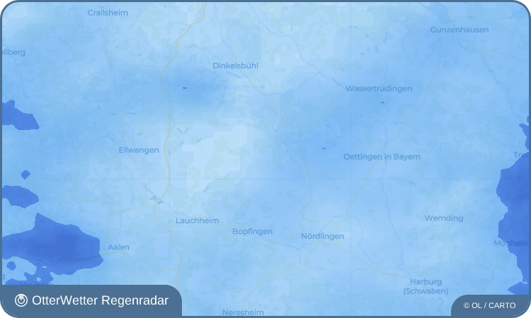 OtterWetter Regenradar-Widget Nordhausen