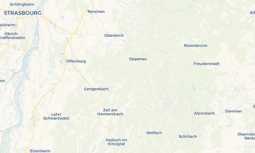 Regenradar Vorschaubild - Aktuelle Niederschläge in Nordrach-Kolonie und Umgebung