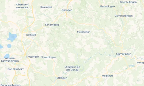 Regenradar Vorschaubild - Aktuelle Niederschläge in Nusplingen und Umgebung
