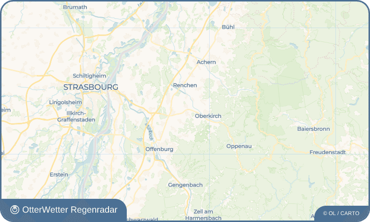 OtterWetter Regenradar-Widget Nußbach