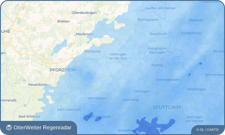 Widget-Vorschau für Nussdorf Wetter-Widget-Vorschau mit Vorhersagedaten für Nussdorf