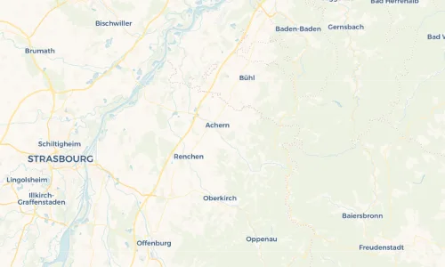 Regenradar Vorschaubild - Aktuelle Niederschläge in Oberachern und Umgebung