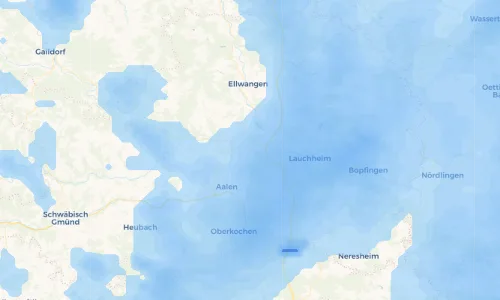 Regenradar Vorschaubild - Aktuelle Niederschläge in Oberalfingen und Umgebung