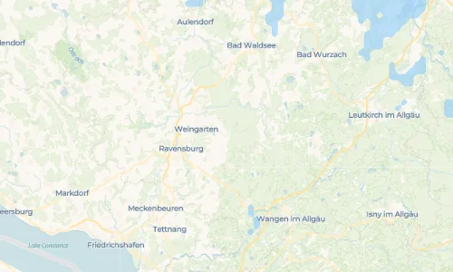 Regenradar Vorschaubild - Aktuelle Niederschläge in Oberankenreute und Umgebung