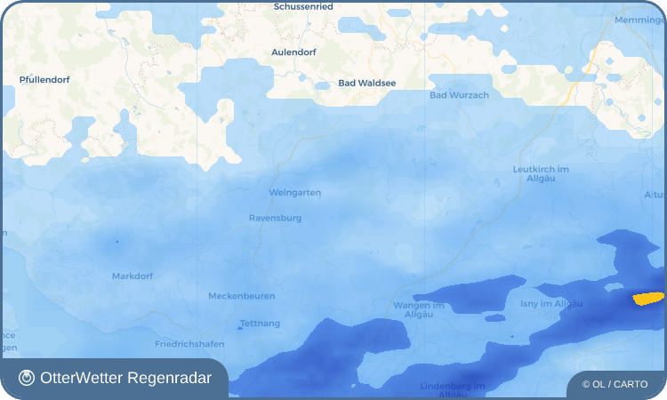 OtterWetter Regenradar-Widget Oberankenreute