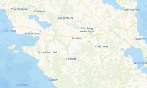 Regenradar Vorschaubild - Aktuelle Niederschläge in Oberaspach und Umgebung