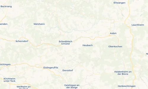 Regenradar Vorschaubild - Aktuelle Niederschläge in Oberbettringen und Umgebung