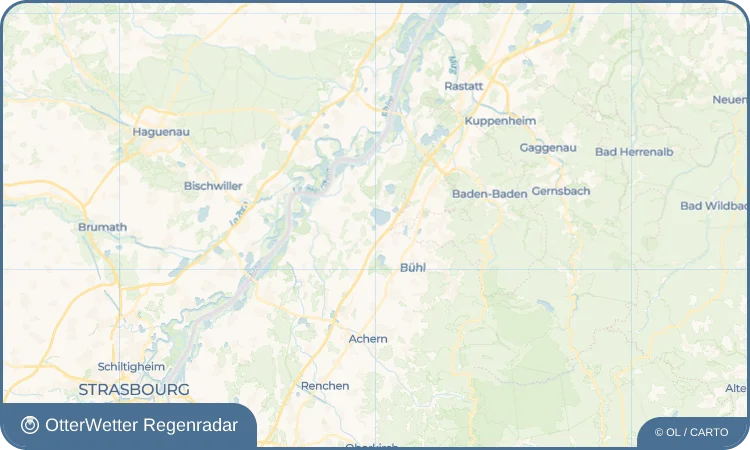 Widget-Vorschau für Oberbruch Wetter-Widget-Vorschau mit Vorhersagedaten für Oberbruch