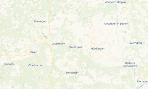 Regenradar Vorschaubild - Aktuelle Niederschläge in Oberdorf am Ipf und Umgebung