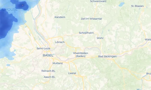 Regenradar Vorschaubild - Aktuelle Niederschläge in Obereichsel und Umgebung