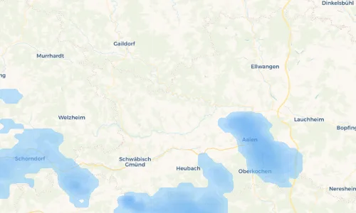 Regenradar-Vorschau: aktuelle Niederschläge in Obergröningen und Umgebung